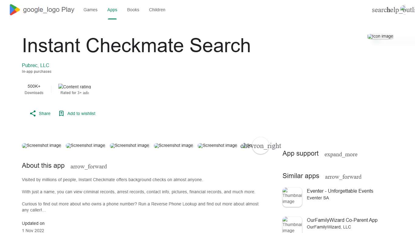 Instant Checkmate Search – Apps on Google Play